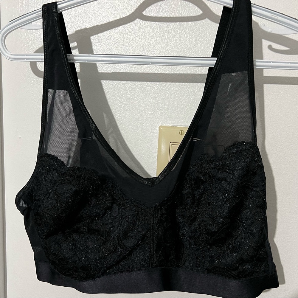 Breezies Wild Rose Seamless Wirefree
Support Bra